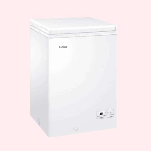 Ларь морозильный с глухой крышкой Haier HCE103R