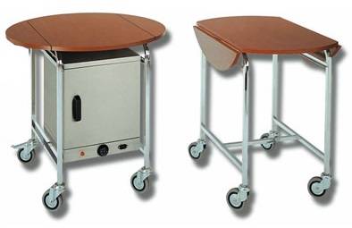 Тележка для РУМ-сервиса 920х800мм под термобокс РУМ4 орех Тележка для РУМ-сервиса 920х800мм под термобокс РУМ4 орех