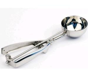 Ложка для мороженого 51мм, с пружиной, 45мл, нерж.сталь DS20