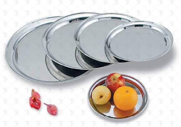 Поднос сервировочный круглый 30см Eksi STR12 нерж. Поднос сервировочный круглый 30см Eksi STR12 нерж.