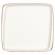 Тарелка квадратная 22х20см фарфор Moove Retro Bonna /12/ E100MOV 28 KR