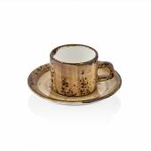 Кофейная пара 75 мл фарфор Vintage By Bone HA-VT-GT-01-KFT /6/ Кофейная пара 75 мл фарфор Vintage By Bone HA-VT-GT-01-KFT /6/