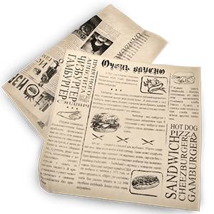 Бумага для подачи 300х300мм ProHotel Принт 1000листов/уп. 04142121