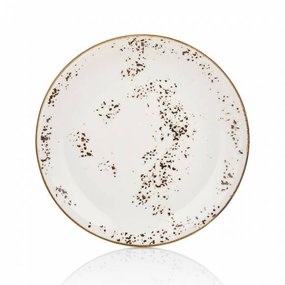 Тарелка мелкая 250мм фарфор Elegance By Bone HA-EL-ZT-25-DZ /6/