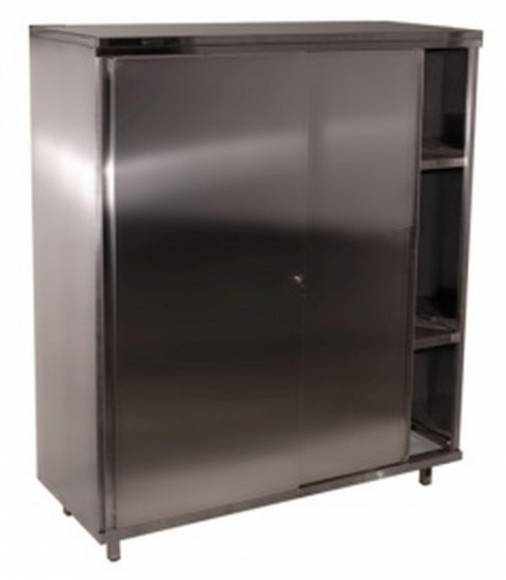 Шкаф-купе кухонный нерж.сталь 600х600х1800мм