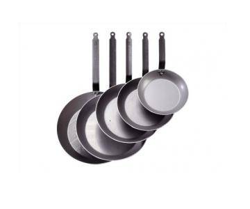 Сковорода 260мм нерж. индукция De Buyer "Carbone Steel" 5110.26