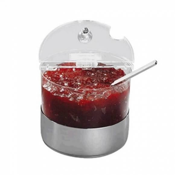 Емкость д/джема с охлаждающим элементом; пластик, сталь нерж.; 1л APS 11815 Емкость д/джема с охлаждающим элементом; пластик, сталь нерж.; 1л APS 11815