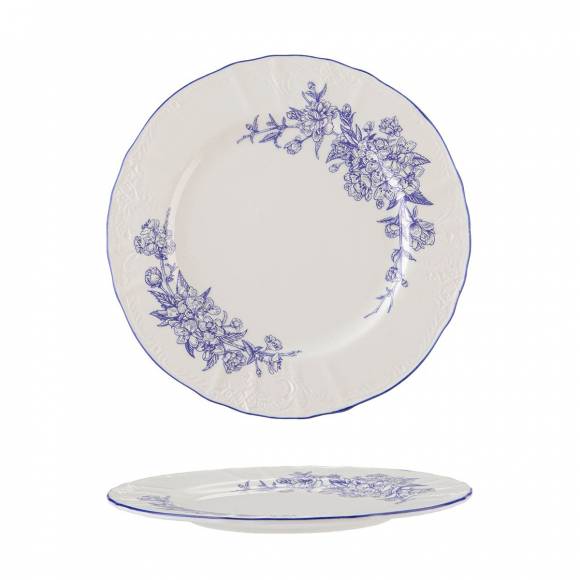 Тарелка десертная 21 см Sea Flower P.L. Proff Cuisine NY-YQA4767B-S-8.5X6