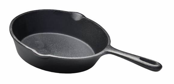 Сковорода 265х45мм чугун, два носика, ручка Luxstahl НЕ72 Сковорода 265х45мм чугун, два носика, ручка Luxstahl НЕ72