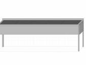 ВМ5 Ванна моечная сварная 5-и секционная 1900*700*850 гл.300 с бортом