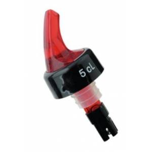 Дозатор для бутылки 50 мл. 10 см. красный Tellier DP215
