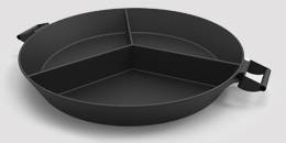 Сковорода 600мм 3-секционная чугун Kohler (GG) 80511