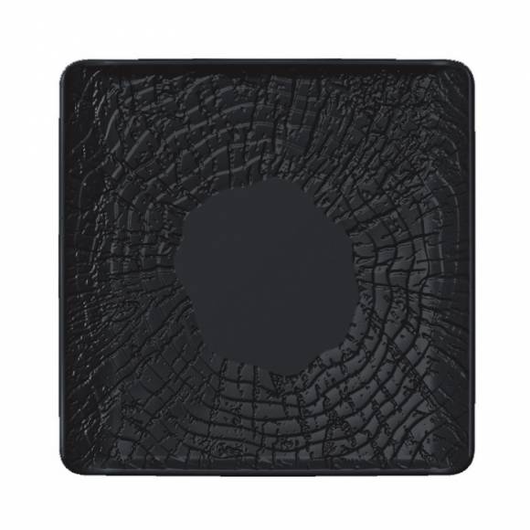 Блюдо квадратное d=17,5*17,5см Black Raw Wood P.L. - ProffCuisine 80415 /6/