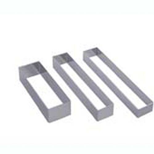 Форма кондитерская "Прямоугольник" 2,5х8см h2,5см, нерж.сталь De Buyer 3943.08