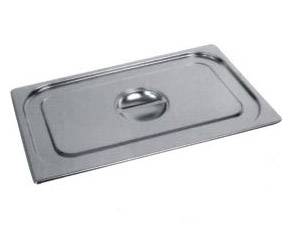 Крышка для гастроемкости GN1/6 нерж. 116000MG /36/