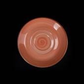 Блюдце 114мм Corone Nature коралловое /36/ Блюдце 114мм Corone Nature коралловое /36/