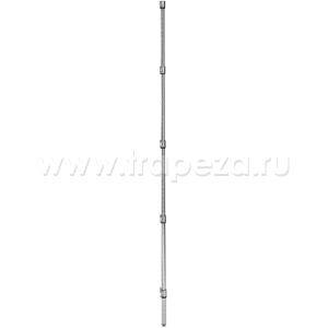 Стойка стационарная 1590мм для стеллажа Metro хромированная 63P (для сухих помещений) Стойка стационарная 1590мм для стеллажа Metro хромированная 63P (для сухих помещений)