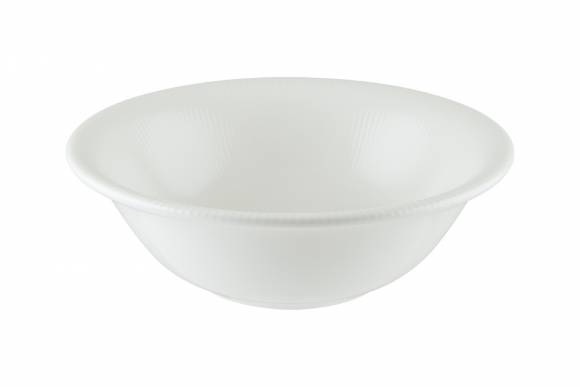 Салатник 400мл 160 мм Ирис Белый, форма Гурмэ Bonna IRSWHGRM16KS b