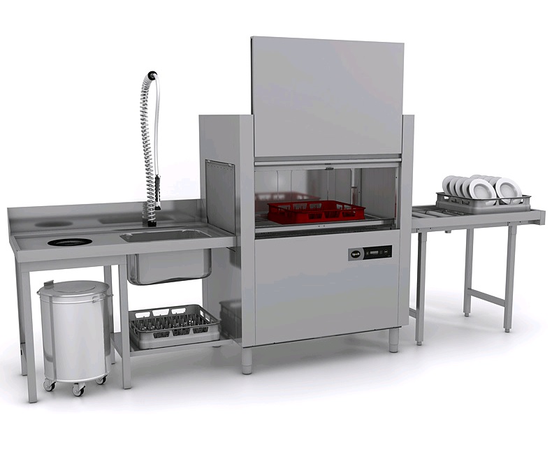 Посудомоечные машины туннельного типа Apach (Италия) 