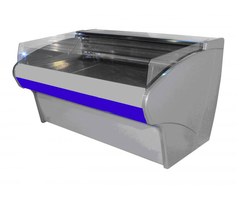 Витрины холодильные для рыбы и мяса на льду Полюс (Россия)