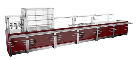 Линии раздачи питания Refettorio Case Челябторгтехника (Россия)