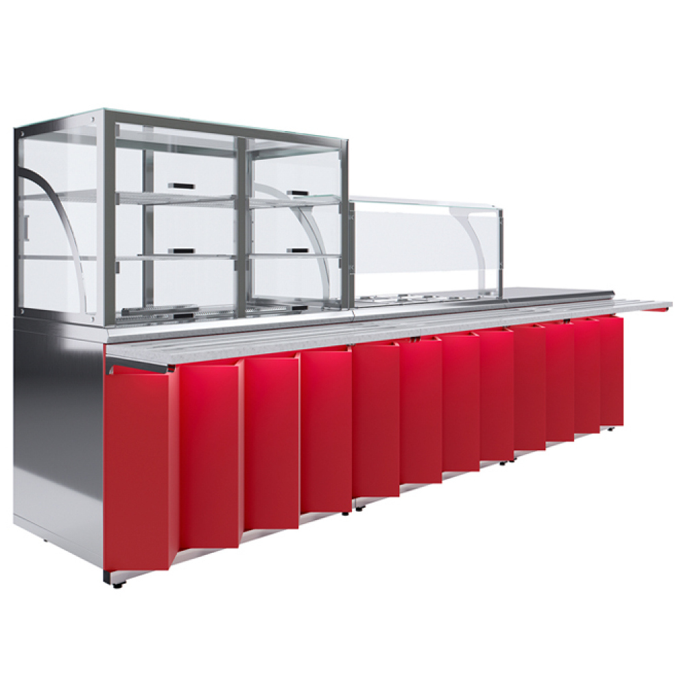 Линия раздачи Luxstahl Origami (Оригами)