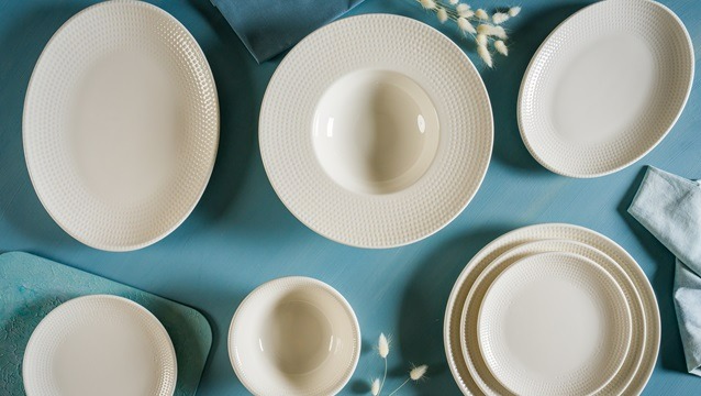 Фарфор Bonna линия Pure Dot White