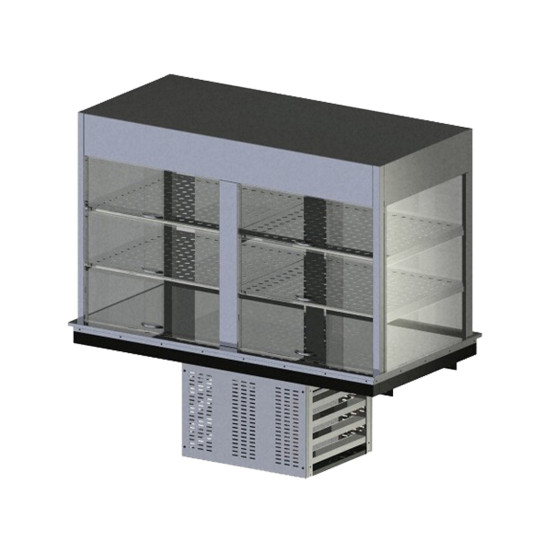 Витрина охлаждаемая встраиваемая для cамообслуживания