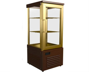 Шкафы холодильные настольные демонстрационные Полюс (Россия)